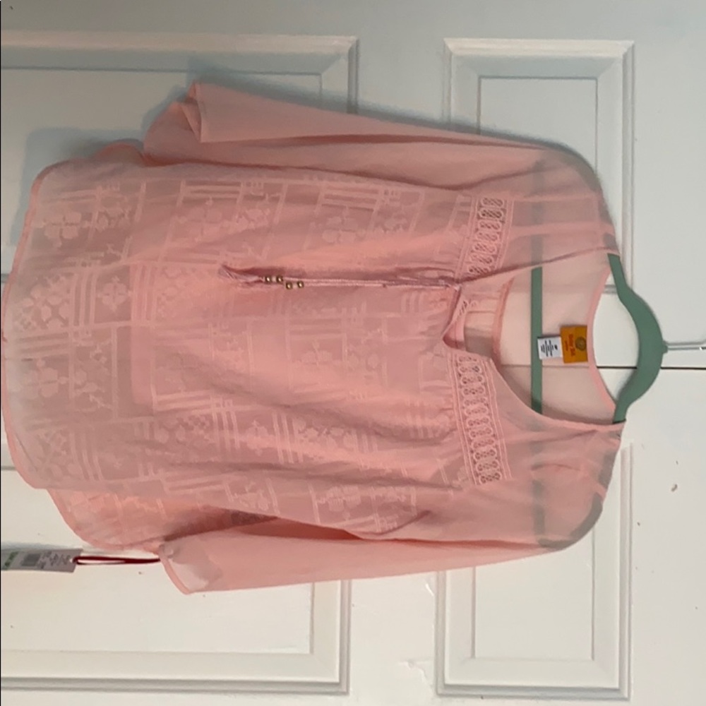 Ruby rd petite blouse